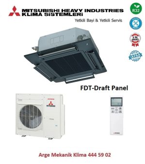 Mitsubishi Kaset Tipi Klima FDT125VNX Siyah 48000 Btu