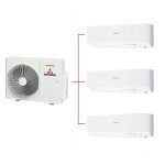 Mitsubishi Multi Klima 3lü (3 Oda) 2x9000 Btu+12000 Btu