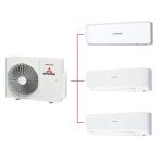 Mitsubishi Multi Klima 3lü (3 Oda) 2x7000 Btu+18000 Btu