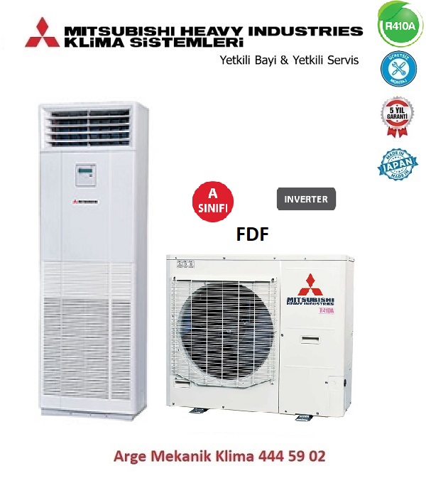 Mitsubishi Salon Tipi Klima FDF71VNP 24000 Btu