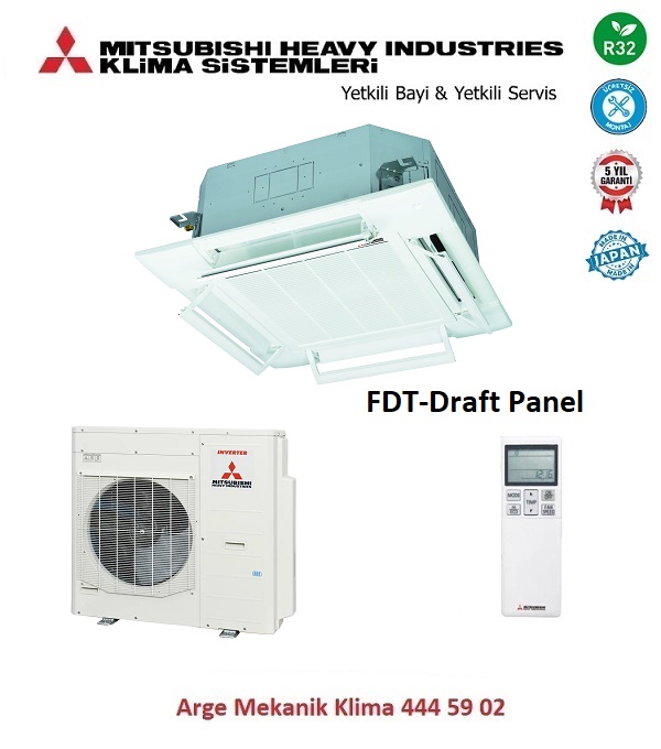 Mitsubishi Kaset Tipi Klima FDT100VNA 34000 Btu