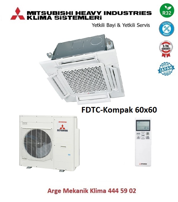 Mitsubishi Kaset Tipi Klima FDTC50ZSX 18000 Btu