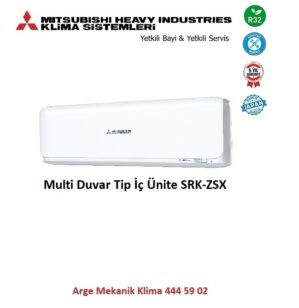 Mitsubishi Multi Klima Duvar Tip İç Ünite SRK60ZSX-W 20500 Btu