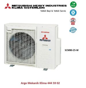 Mitsubishi Multi Klima Dış Ünite SCM80 Max Soğ 31391 Btu