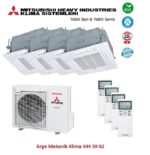 Mitsubishi Multi Kaset Klima 4lü (4 Oda)3x9000 Btu+18000 Btu